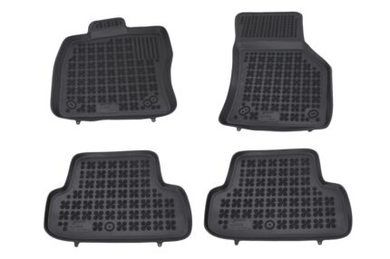 Rubber Floor Mat Black suitable for Audi A3 8V Hatchback (2012-2020)