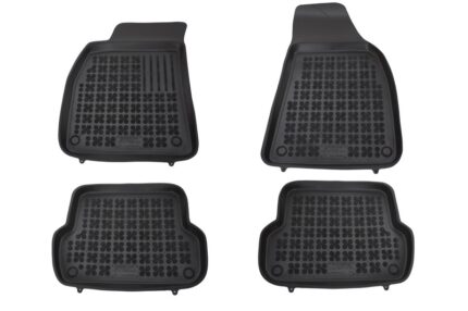 Rubber Floor Mat Black suitable for AUDI A4 B6 B7 (11.2000-10.2007)
