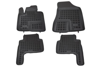 Floor mat black suitable for KIA Sorento II 09/2009-2012
