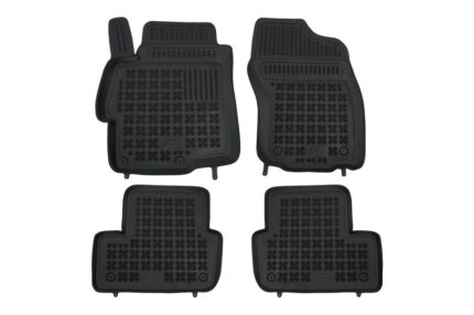 Floor mat black suitable for MITSUBISHI Lancer, Lancer Evo X 2007-