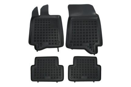 Floor mat black suitable for RENAULT Laguna II 2001-2007