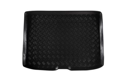 Trunk Mat without Non Slip Black suitable for AUDI A3 8V Hatchback Sportback (2012-up) Regular Spare Tire