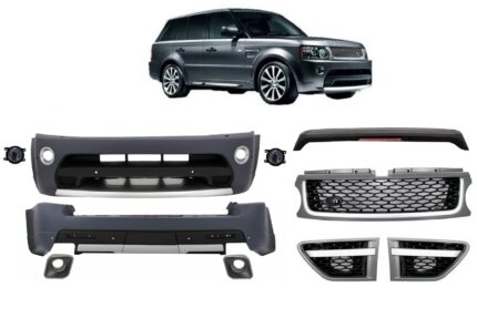 Body Kit suitable for Land Range Rover Sport L320 Facelift (2009-2013) Autobiography Design Platinum Black Grille Edition