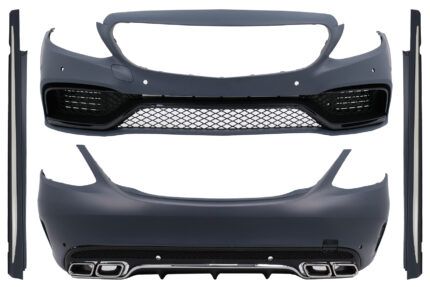 Complete Body Kit suitable for Mercedes C-Class W205 Sedan (2014-2018) C63 Design