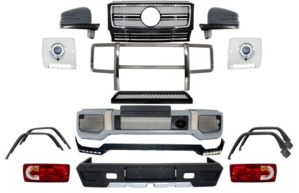 Complete Body Kit suitable for Mercedes G-Class W463 (1989-2018) Retrofit Conversion Chrome Version