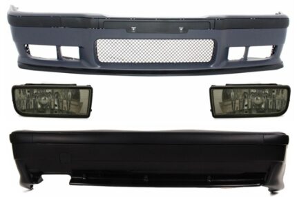Complete Body Kit suitable for BMW 3er E36 (1992-1998) M3 Design With Smoke Fog Lights