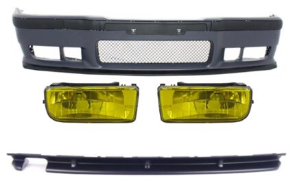 Body Kit  suitable for BMW 3er E36 (1992-1997) M3 Design With Yellow Fog Lights