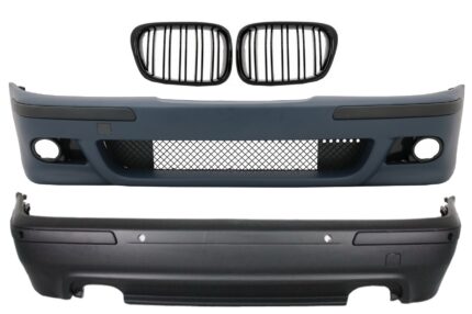 Body Kit suitable for BMW 5 Series E39 (1997-2003) M5 Design with Central Grille Piano Black