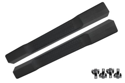 Running Boards Side Steps suitable for Jeep Wrangler Rubicon JK (2007-2017) 2 Doors Retro Design
