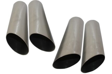 Exhaust Muffler Tips Matt Chrome suitable for Mercedes W463 G500 G55 G63 G65 G-Class (1998-up)