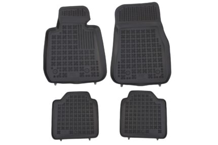 Floor mat Rubber Black suitable for BMW Seria 3 F34 Gran Turismo GT (2013-2018)