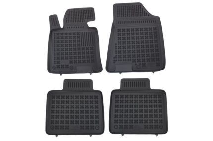 Floor mat Rubber Black suitable for HYUNDAI I40 2011+