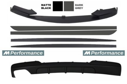 Add On Kit Extension Conversion to M-Performance Design suitable for BMW 5 Series F10 F11 (2011-2017) Sedan Touring