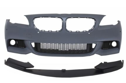 Front Bumper suitable for BMW F10 F11 5 Series (2011-2017) With Extension Lip M-Performance Design