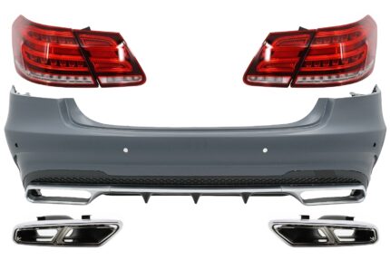 Rear Conversion Package suitable for Mercedes E-Class W212 (2009-2012) to Facelift E63 Design