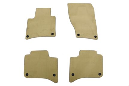 Floor mat Carpet beige suitable for PORSCHE Cayenne II 05/2010-10/2017