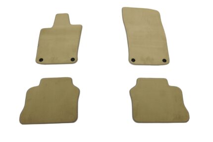 Floor mat Carpet beige suitable for PORSCHE Panamera 09/2009-10/2016