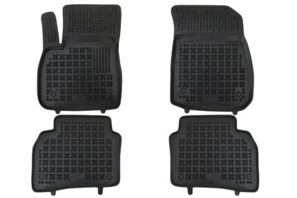 Floor mat Rubber Black suitable for OPEL Insignia 2017 -