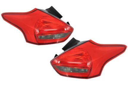 LED Taillights suitable for FORD Focus MK 3 Facelift (2015-2018) Red Clear