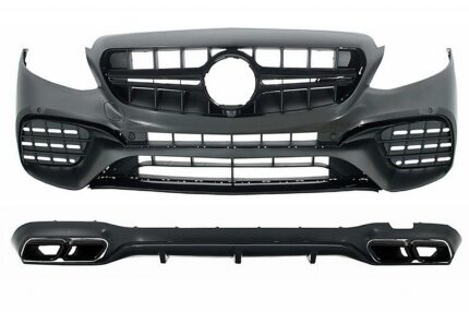 Body Kit Exterior suitable for Mercedes E-Class W213 (2016-2019) E63 Design Exhaust Muffler tips