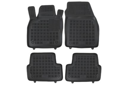 Floor mat black suitable for SEAT Ibiza (2017+)