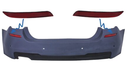Rear Bumper Reflector suitable for BMW 5 Series F10 (2011-up) M-tech Design
