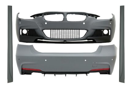 Complete Body Kit suitable for BMW 3 Series F30 (2011-2014) & F30 LCI Facelift (2015-up) M-Performance Design With Double Twin Outlet Air Diffuser