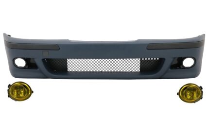 Front Bumper suitable for BMW E39 5 Series (1995-2003) with Fog Lights Yellow M5 Look