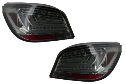 LED Bar Taillights suitable for BMW 5 Series E60 (2003-2007) Smoke