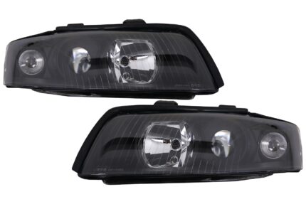 Headlights suitable for Audi A4 B6 (2000-2004) RHD or LHD Black