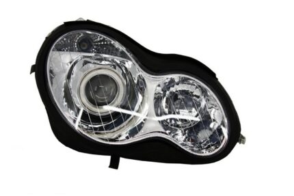 Angel Eyes Headlights suitable for Mercedes C-Class W203 (2000-2007) Right Side