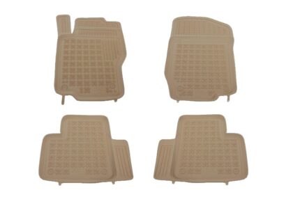 Floor mat Rubber suitable for MERCEDES M-Class W164 (2005-2011) Beige