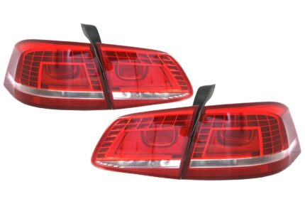LED Taillights suitable for VW Passat 3C B7 Facelift Sedan (10.2010-10.2014) Red White