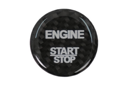 Car Engine Start Button Cover Interior Decoration suitable for MERCEDES A-Class W176 (2012-2017) B-Class W246 (2012-2017) C-Class W205 (2015-2017) W204 (2008-2014) Piano Black